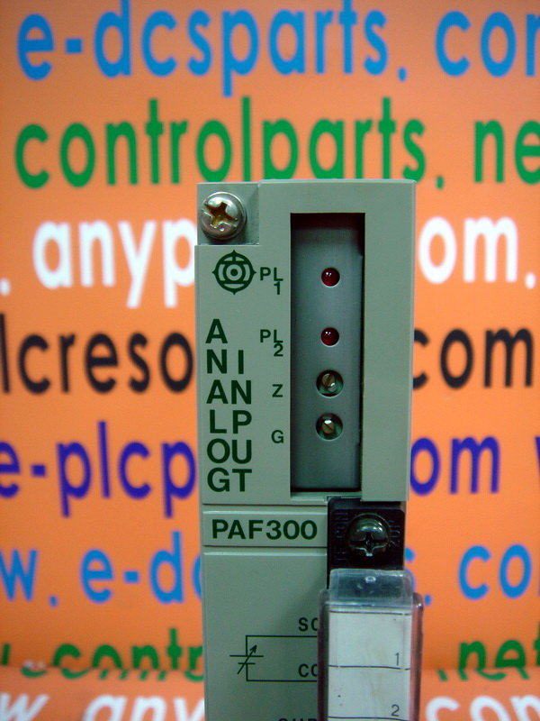 HITACHI ANALOG INPUT MODULE PAF300 - PLC DCS SERVO Control MOTOR POWER  SUPPLY IPC ROBOT